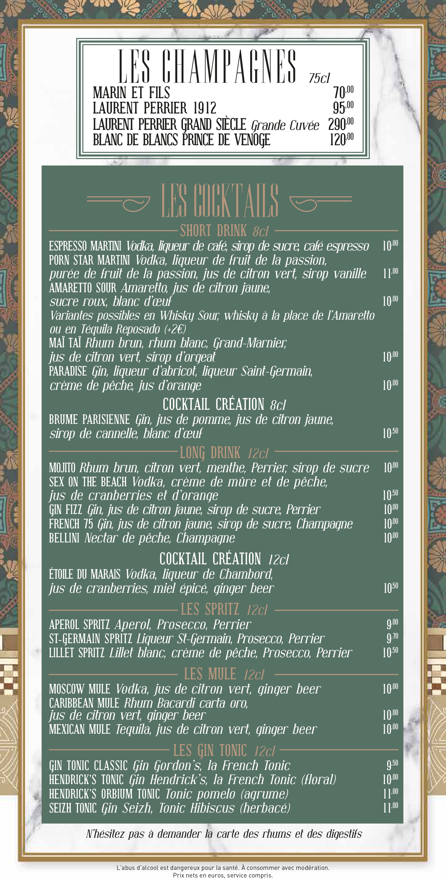 repas et dejeuner professionnel place de bretagne